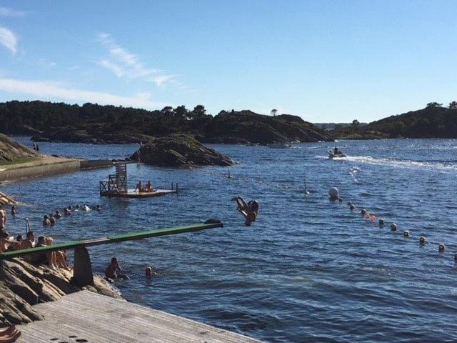 Sjonaer Idyll Apartment Kristiansand Bagian luar foto